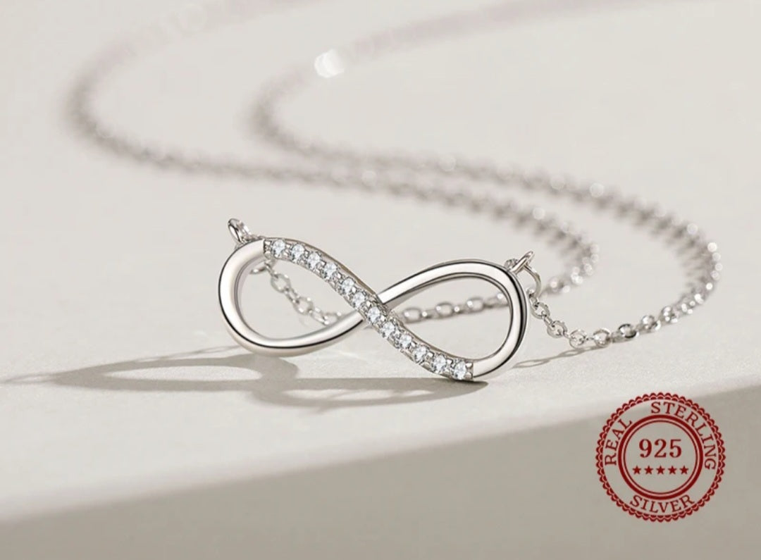 Infinity Love Pendant Necklace