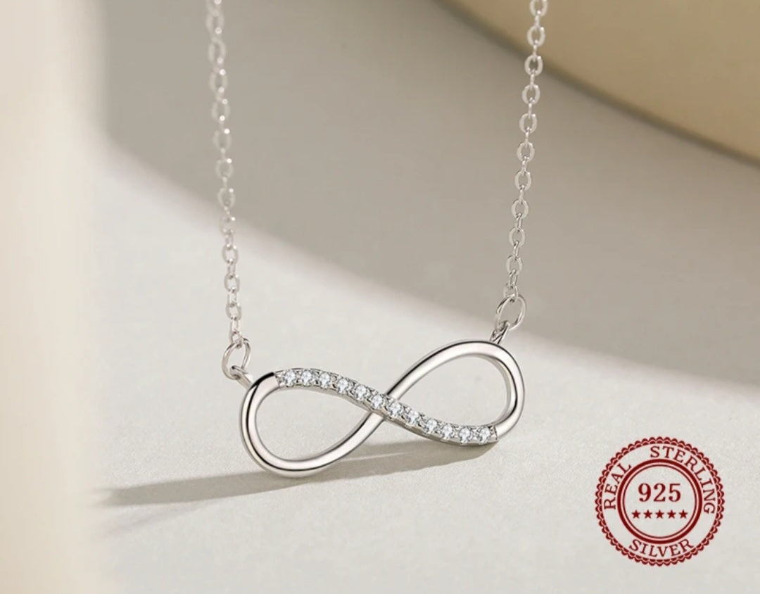 Infinity Love Pendant Necklace