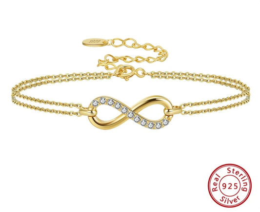 Elegant Infinity Bracelet