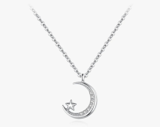 Moonlight Little Star Necklace